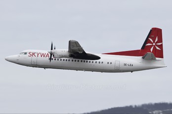 SE-LEA - Skyways Fokker 50