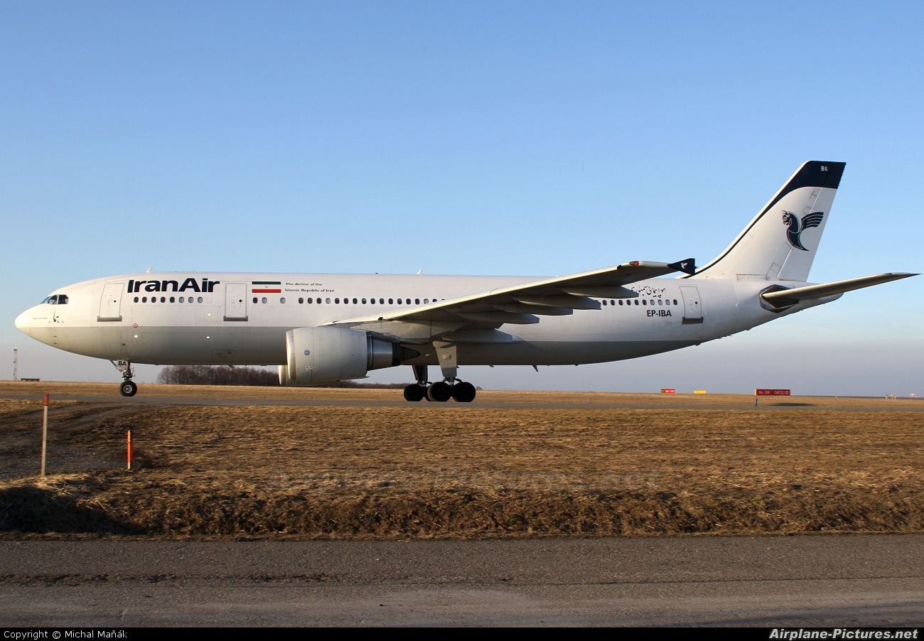 Iran Air EP-IBA aircraft at Prague - Václav Havel