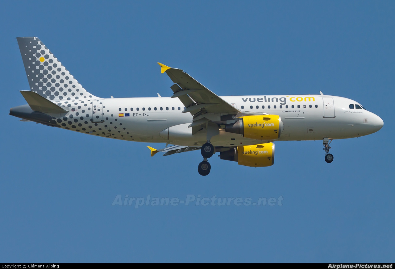 Vueling Airlines EC-JXJ aircraft at Toulouse - Blagnac