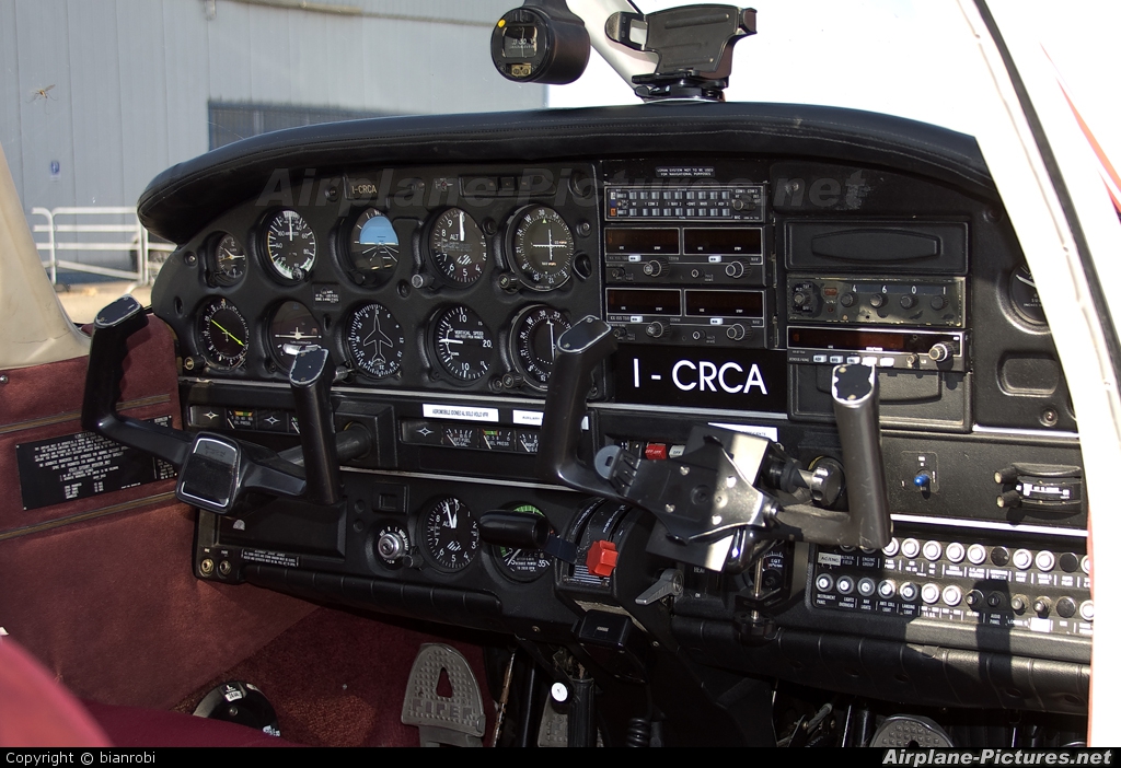 Private I-CRCA aircraft at Carpi - Budrione (Aviere Danilo Ascari