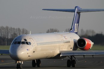 LN-RMO - SAS - Scandinavian Airlines McDonnell Douglas MD-81
