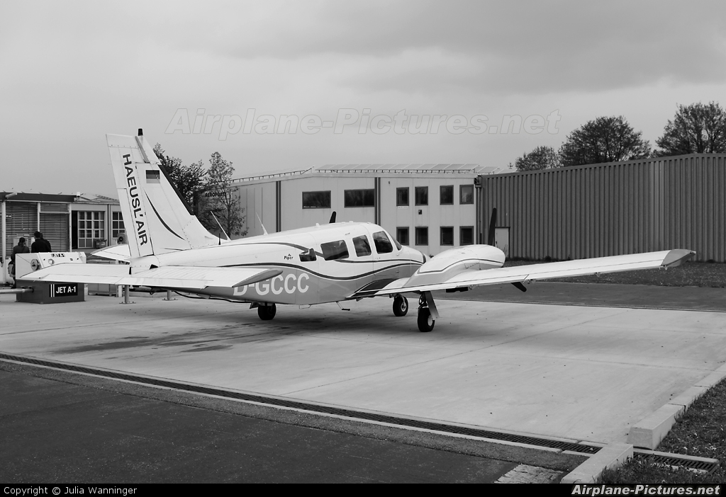 Private D-GCCC aircraft at Landshut