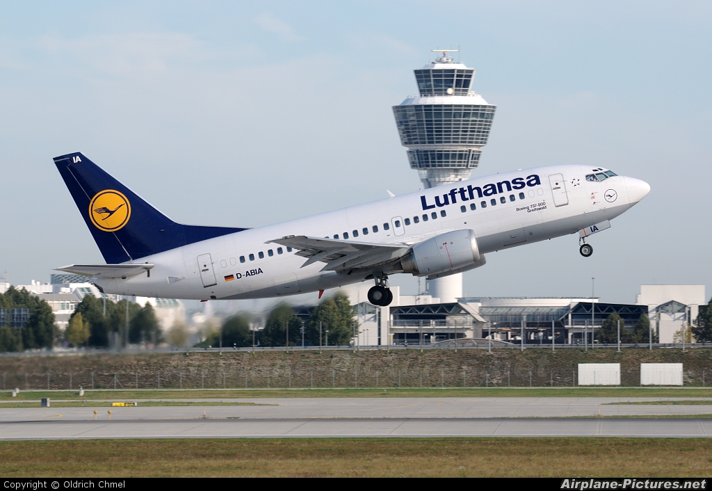 Lufthansa D-ABIA aircraft at Munich
