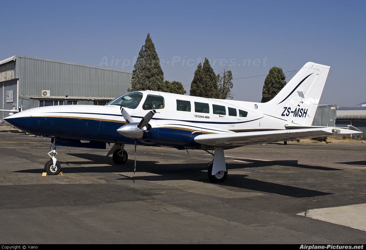 Private ZS-MSH aircraft at Lanseria