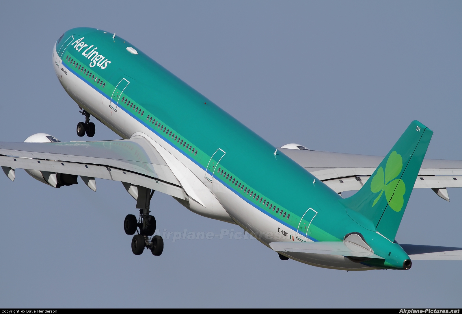 Aer Lingus EI-EDY aircraft at Dublin