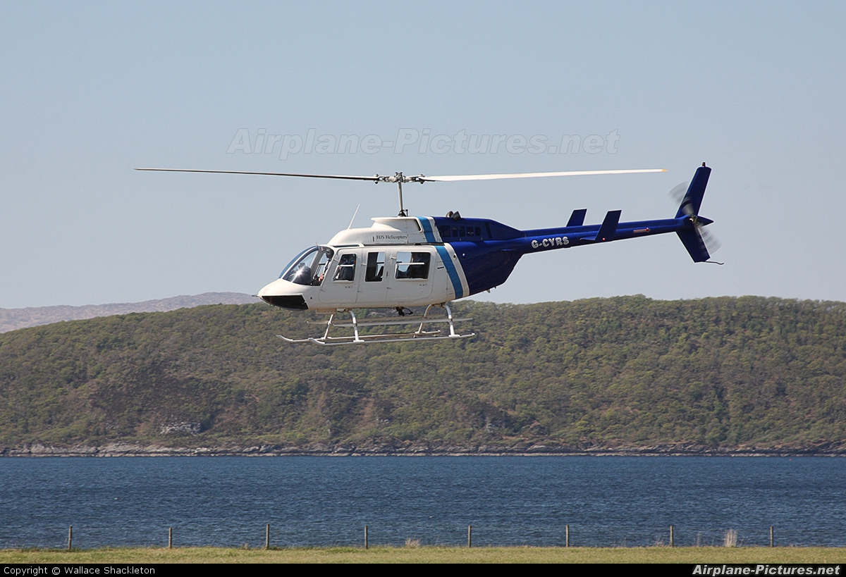 HJS Helicopters G-CYRS aircraft at Oban