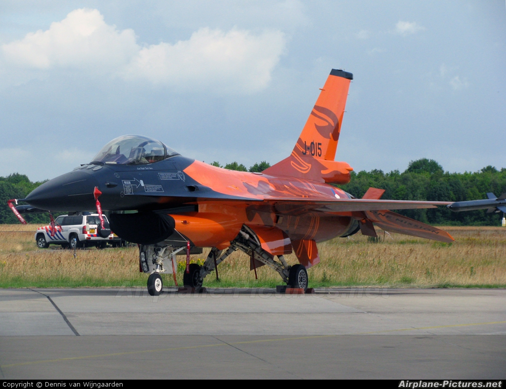 Netherlands - Air Force J-015 aircraft at Uden - Volkel