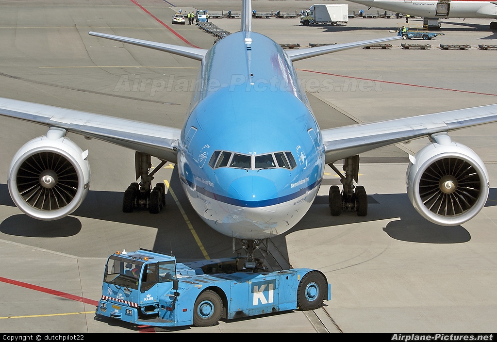 KLM PH-BQN aircraft at Amsterdam - Schiphol