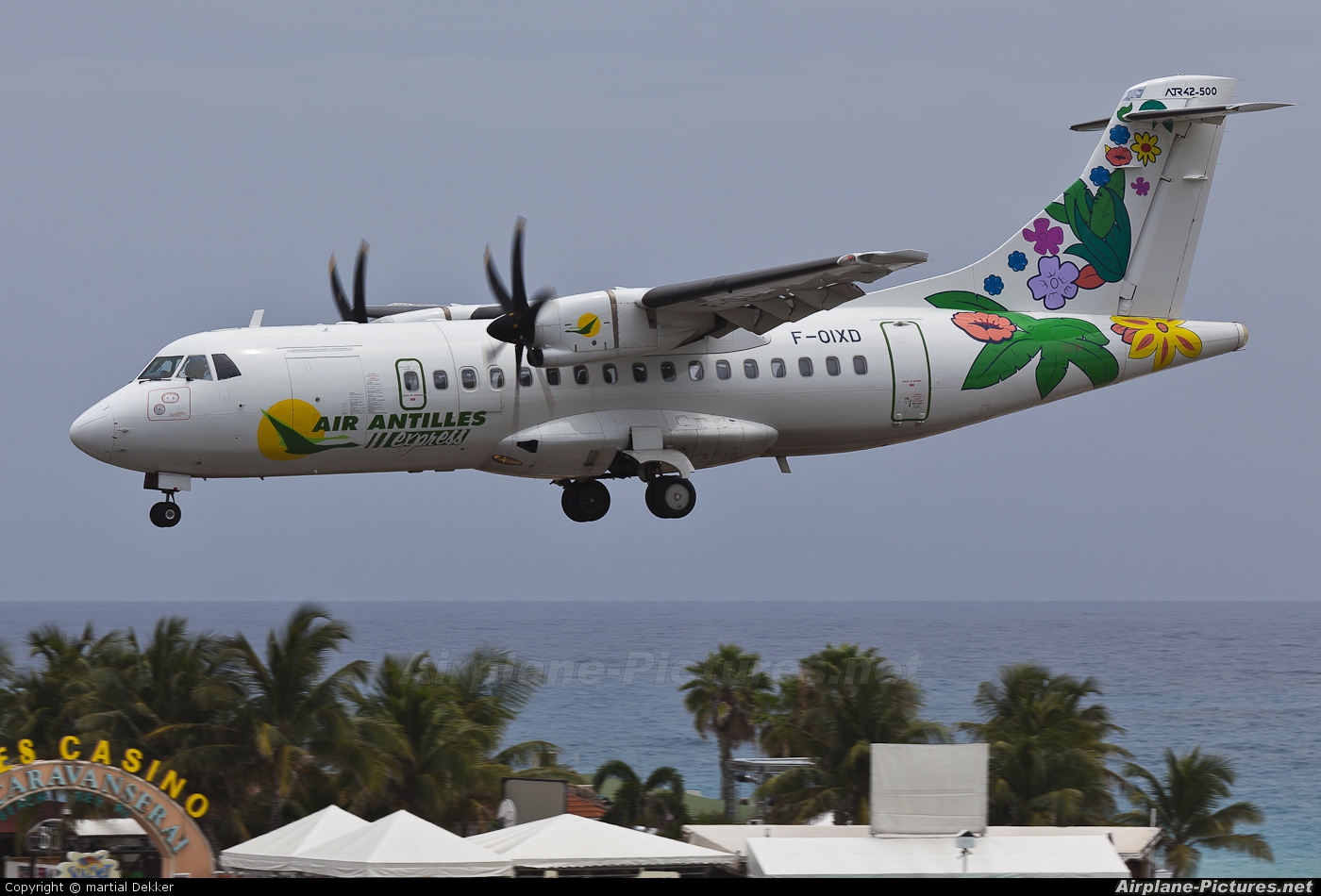 Air Antilles Express F-OIXD aircraft at Sint Maarten - Princess Juliana Intl