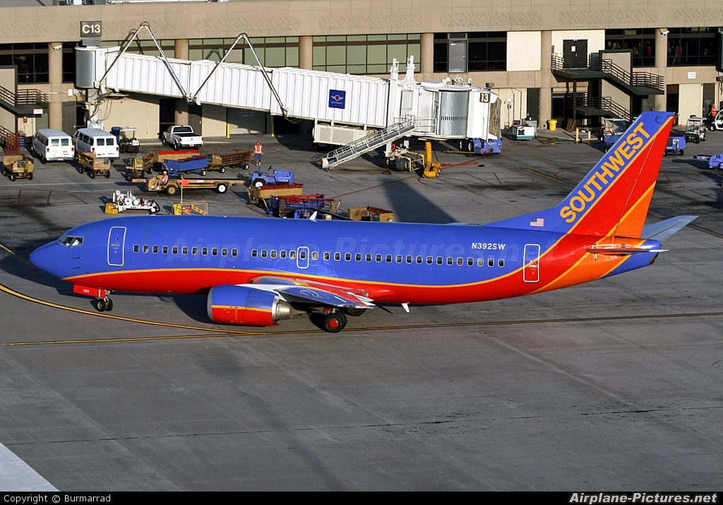 Southwest Airlines N392SW aircraft at Phoenix - Sky Harbor Intl