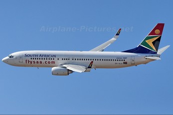 ZS-SJU - South African Airways Boeing 737-800