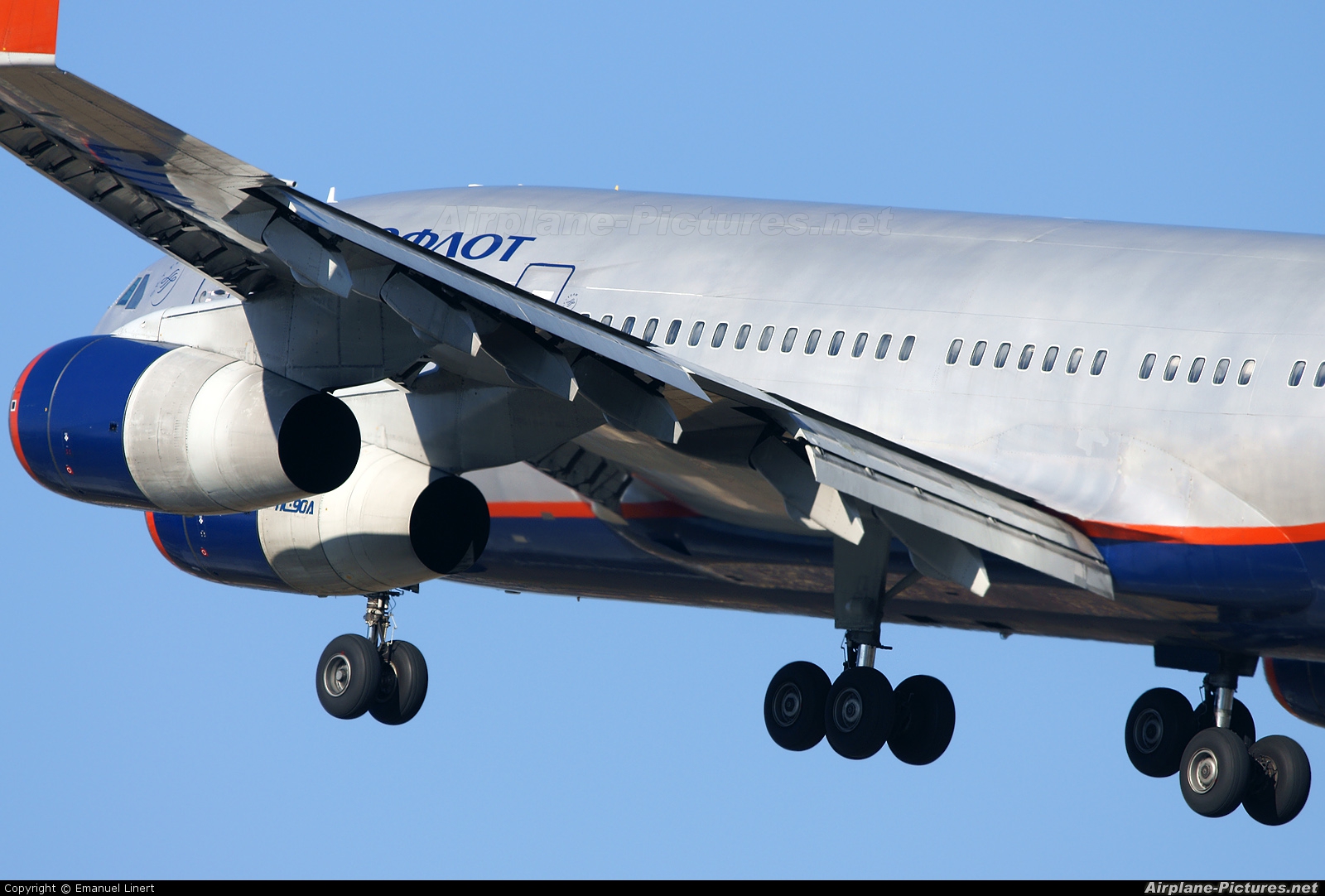 Aeroflot RA-96005 aircraft at Salzburg