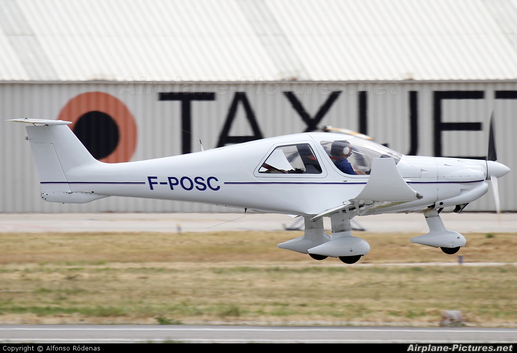 Private F-POSC aircraft at Sabadell