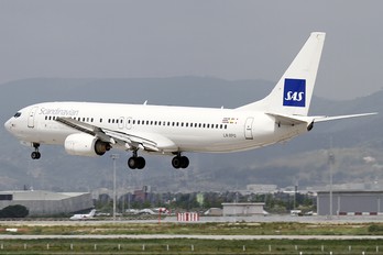 LN-RPO - SAS - Scandinavian Airlines Boeing 737-800