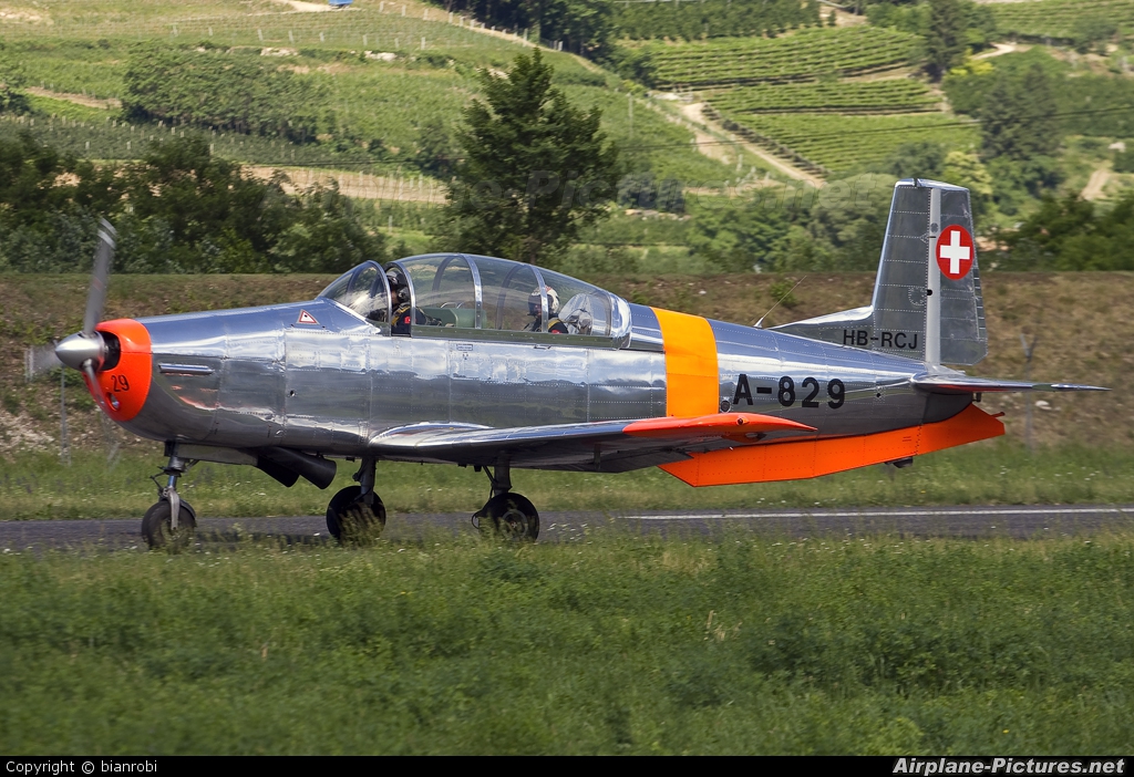 Private HB-RCJ aircraft at Trento - Mattarello