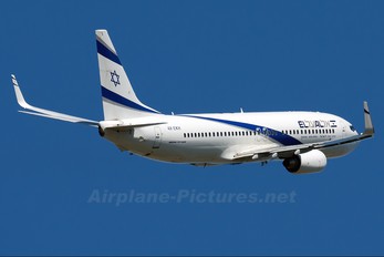 4X-EKH - El Al Israel Airlines Boeing 737-800