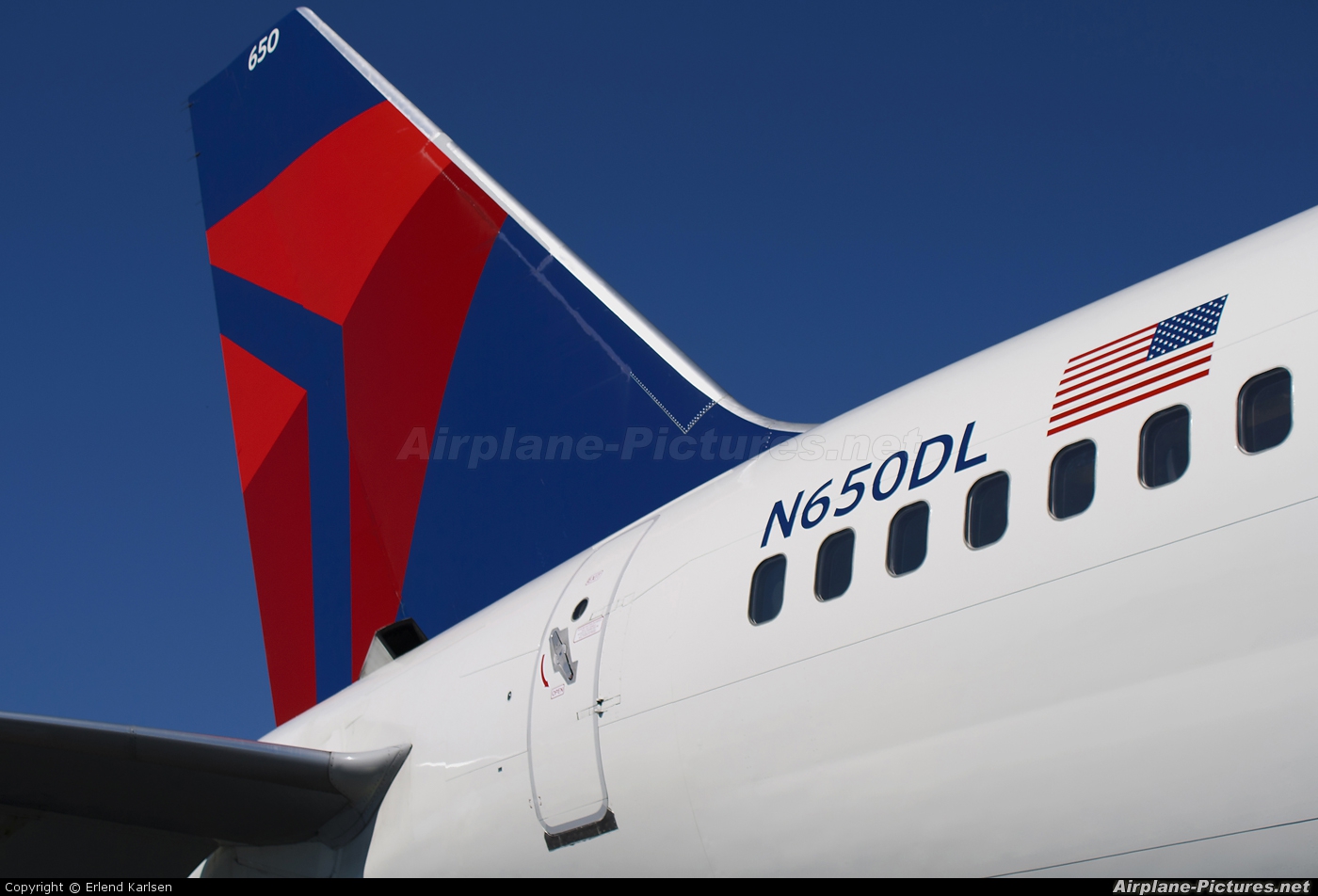 Delta Air Lines N650DL aircraft at Homestead - ARB
