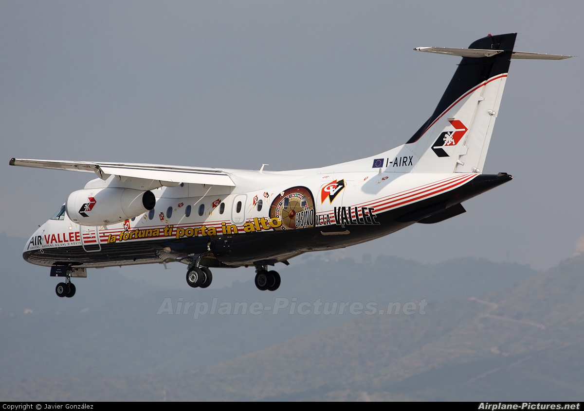 Air Vallee I-AIRX aircraft at Barcelona - El Prat