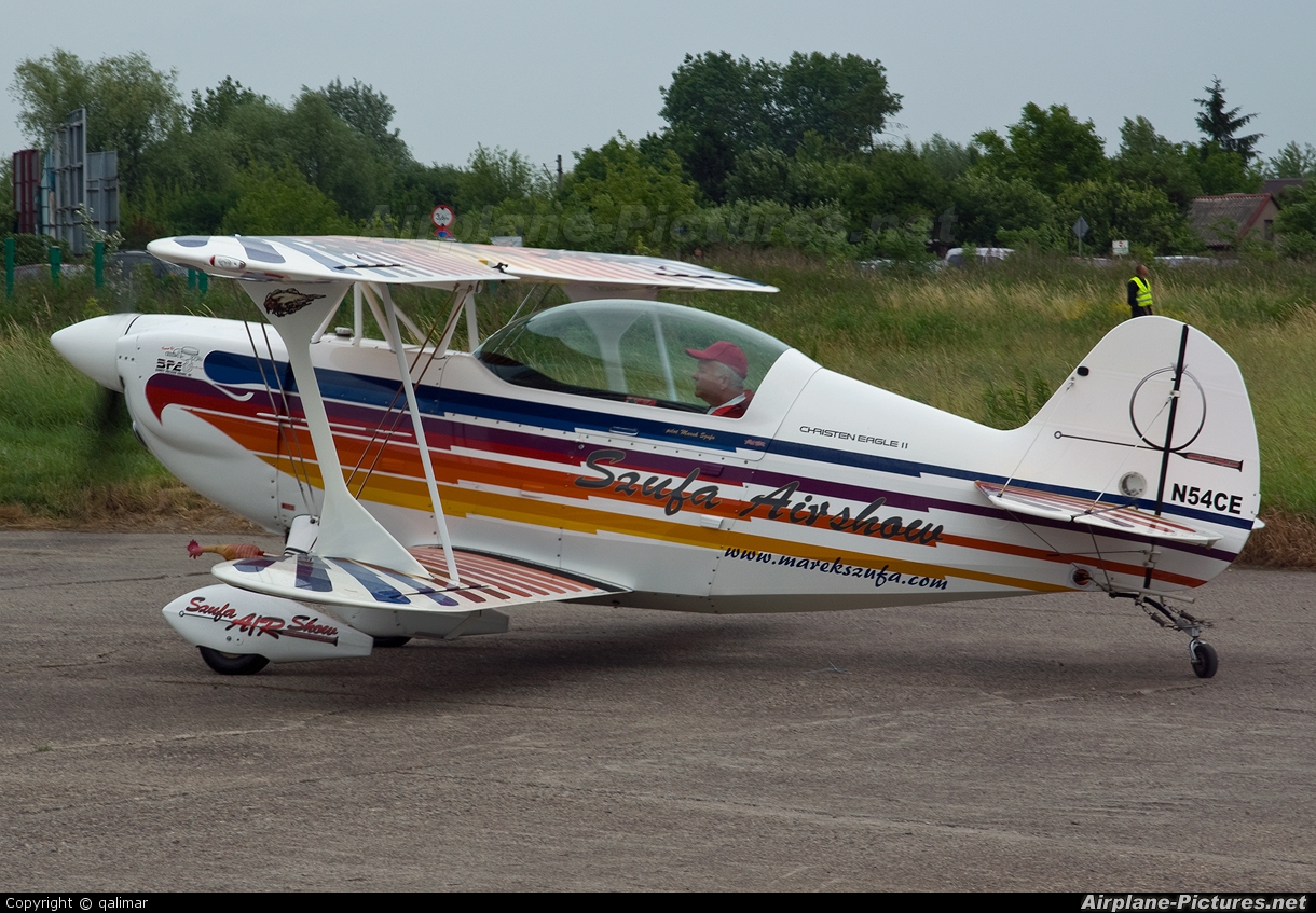 Private N54CE aircraft at Płock