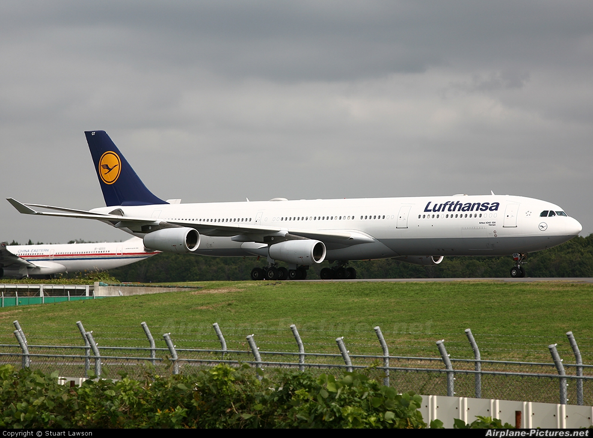 Lufthansa D-AIGT aircraft at Tokyo - Narita Intl