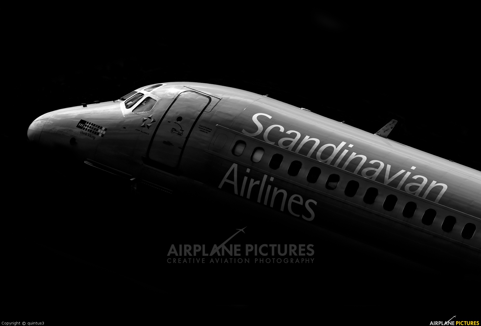 SAS - Scandinavian Airlines LN-ROX aircraft at Dublin