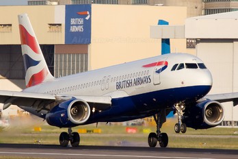 G-EUYA - British Airways Airbus A320