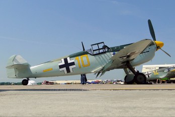 G-BWUE - Historic Flying Hispano Aviación HA-1112 Buchon