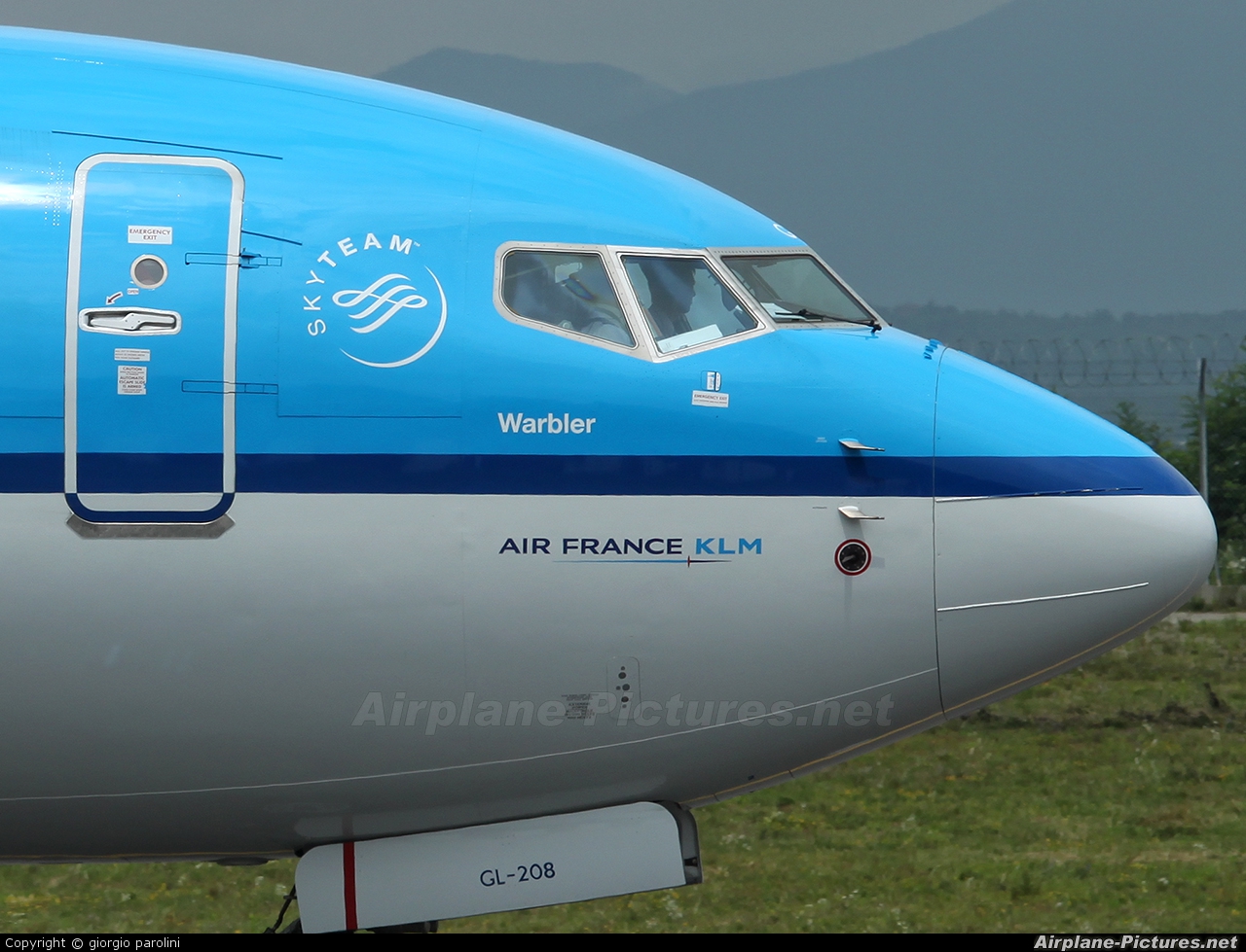 KLM PH-BGL aircraft at Milan - Malpensa