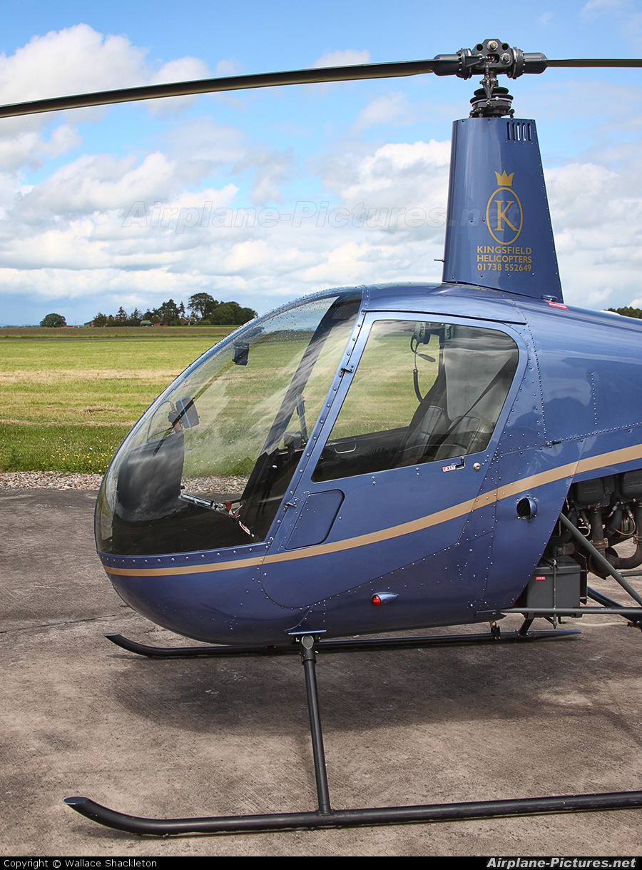 Kingsfield Helicopters G-TUNE aircraft at Perth - Scone