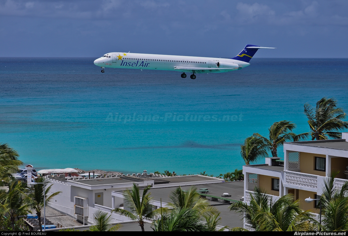Insel Air PJ-MDB aircraft at Sint Maarten - Princess Juliana Intl