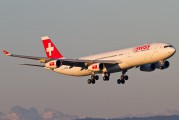 HB-JML - Swiss Airbus A340-300 aircraft