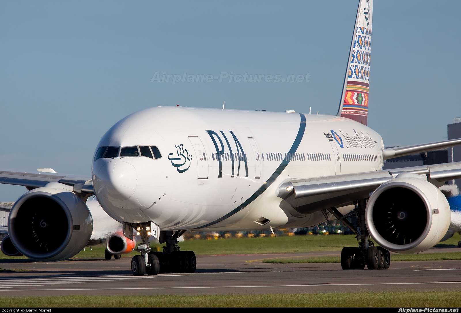 PIA - Pakistan International Airlines AP-BHX aircraft at London - Heathrow