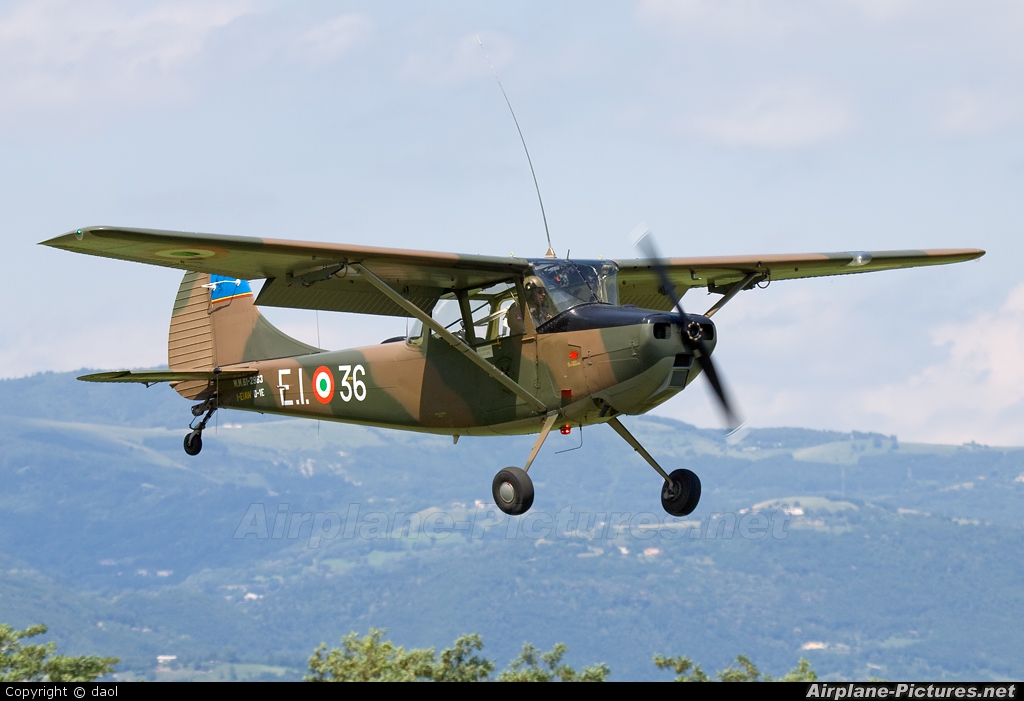 Private I-EIAW aircraft at Thiene - Arturo Ferrarin