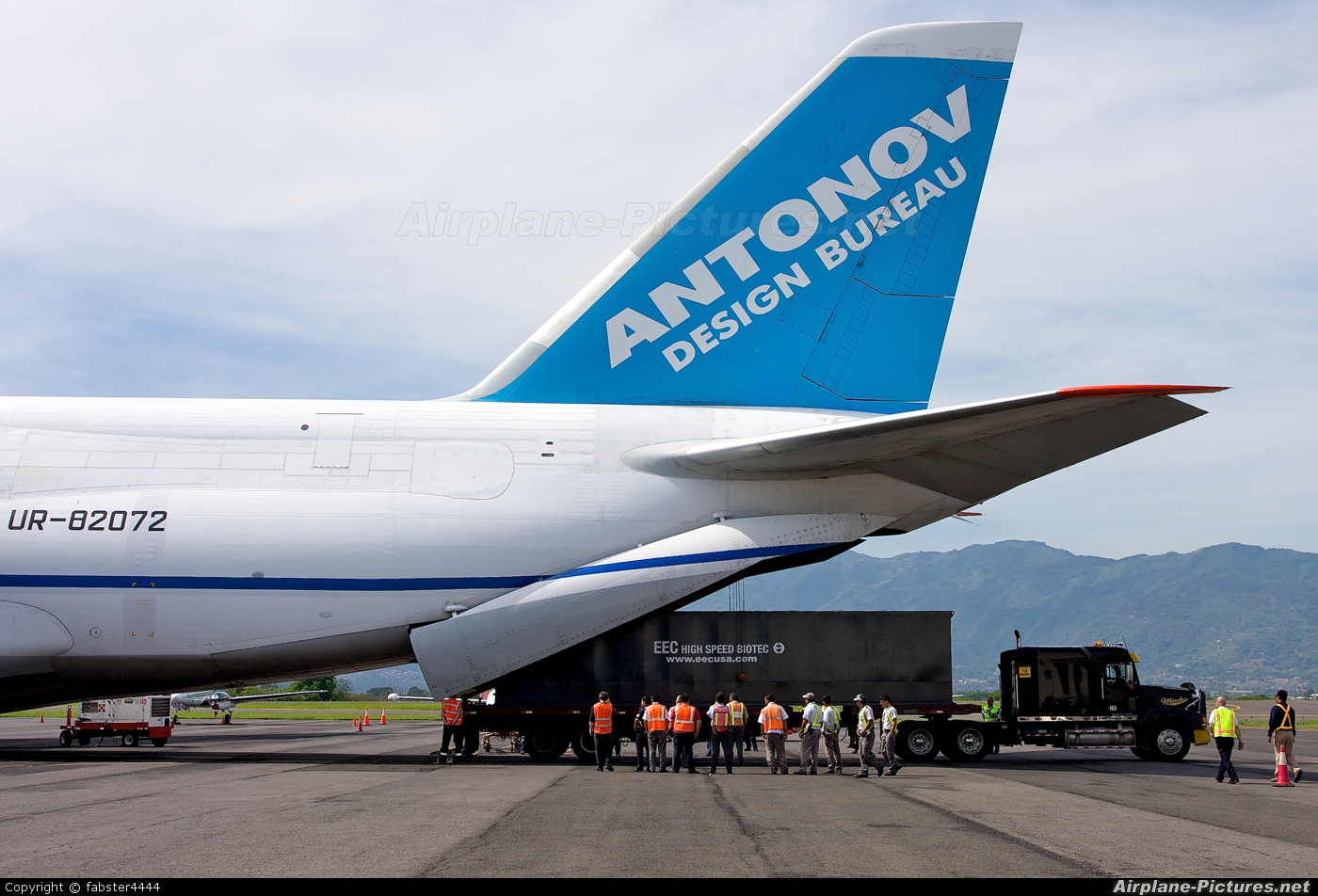Antonov Airlines /  Design Bureau UR-82072 aircraft at San Jose - Juan Santamaría Intl