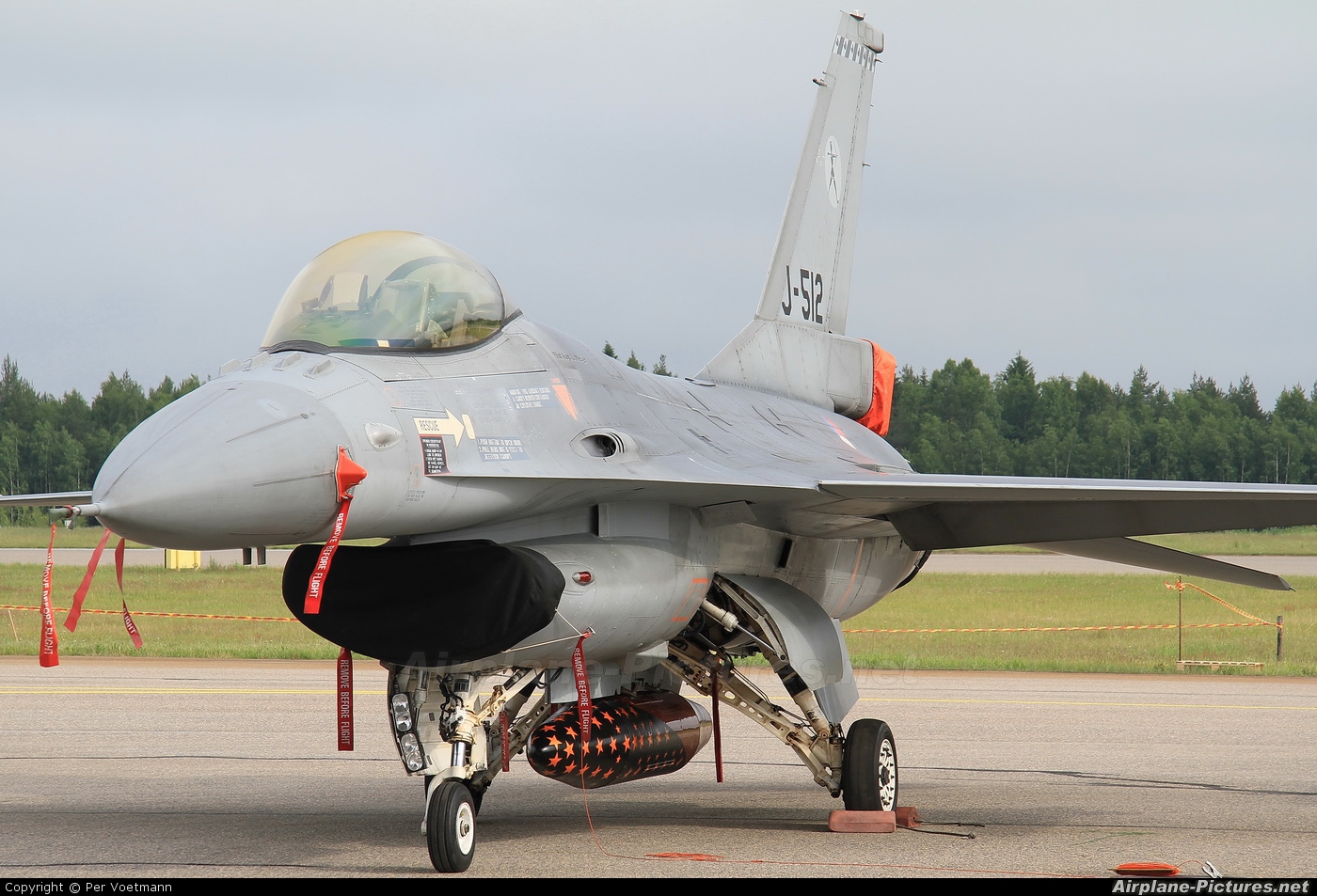 Netherlands - Air Force J-512 aircraft at Turku