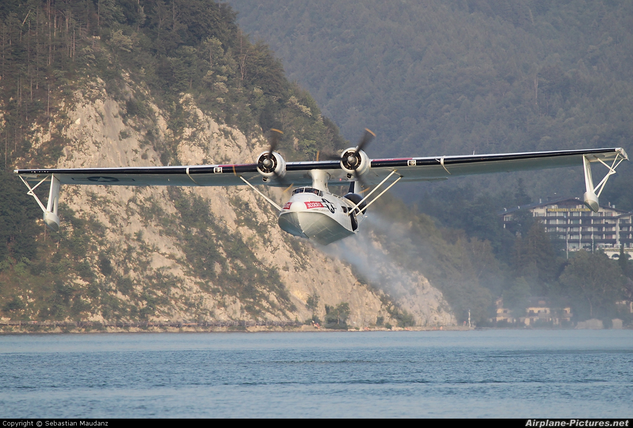 Catalina Aircraft G-PBYA aircraft at Lake Wolfgang