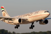 A6-EYN - Etihad Airways Airbus A330-200 aircraft