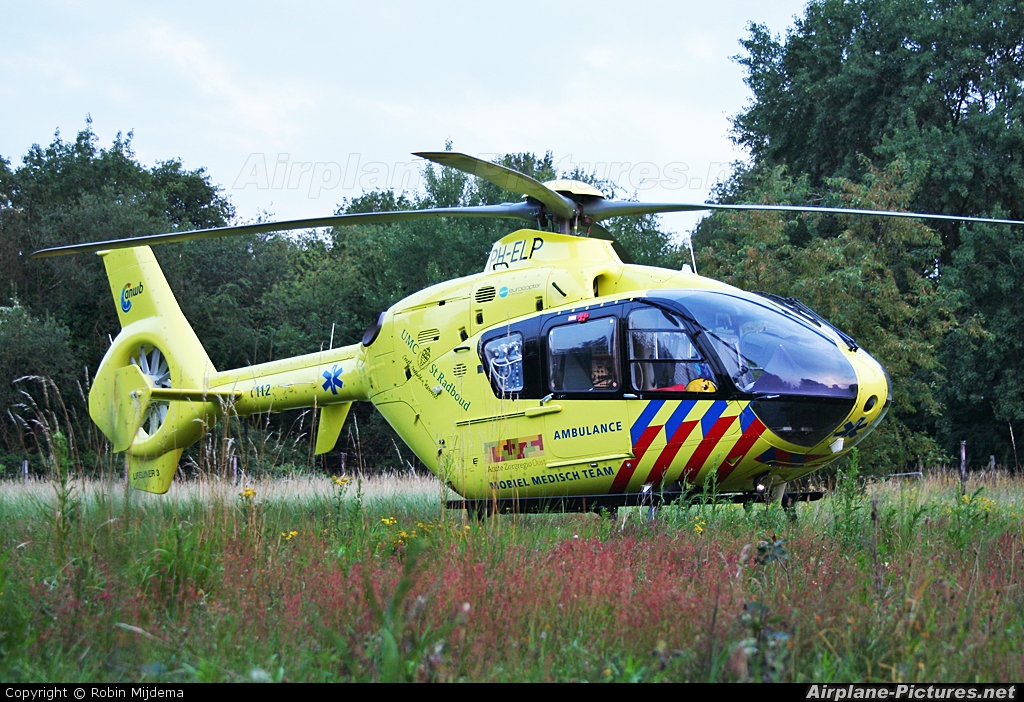 ANWB Medical Air Assistance PH-ELP aircraft at Off Airport - Netherlands