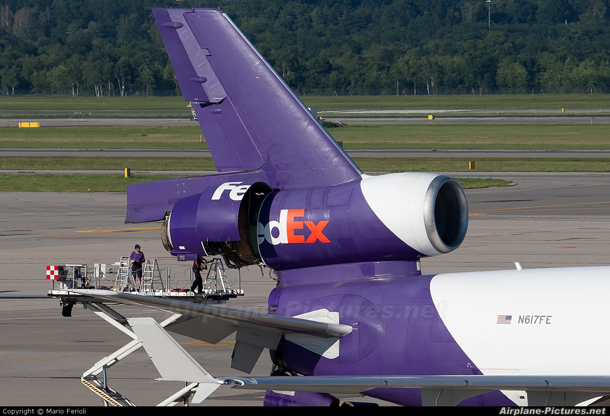 FedEx Federal Express N617FE aircraft at Milan - Malpensa