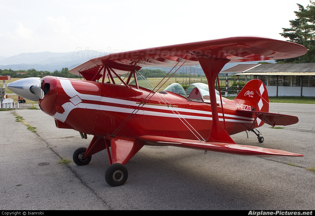 Private D-EZZO aircraft at Verona - Boscomantico