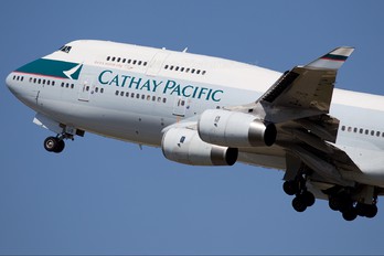 B-HUB - Cathay Pacific Boeing 747-400