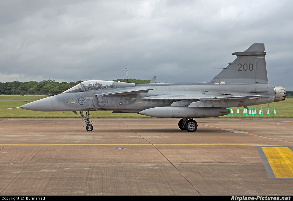 Sweden - Air Force 39200 aircraft at Fairford
