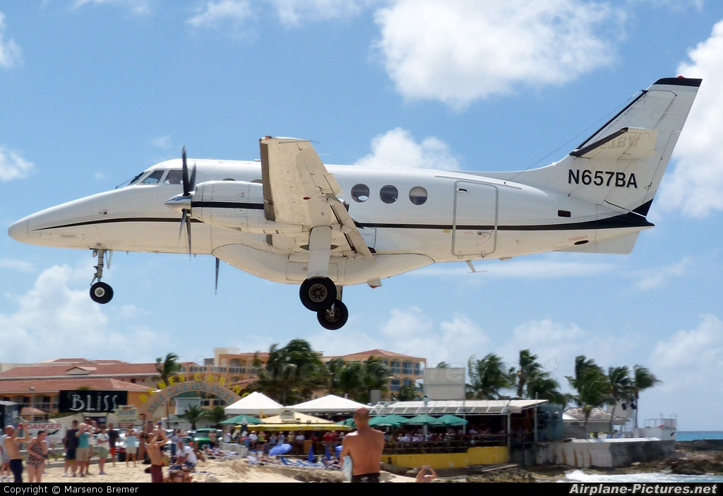 BVI Airways N657BA aircraft at Sint Maarten - Princess Juliana Intl