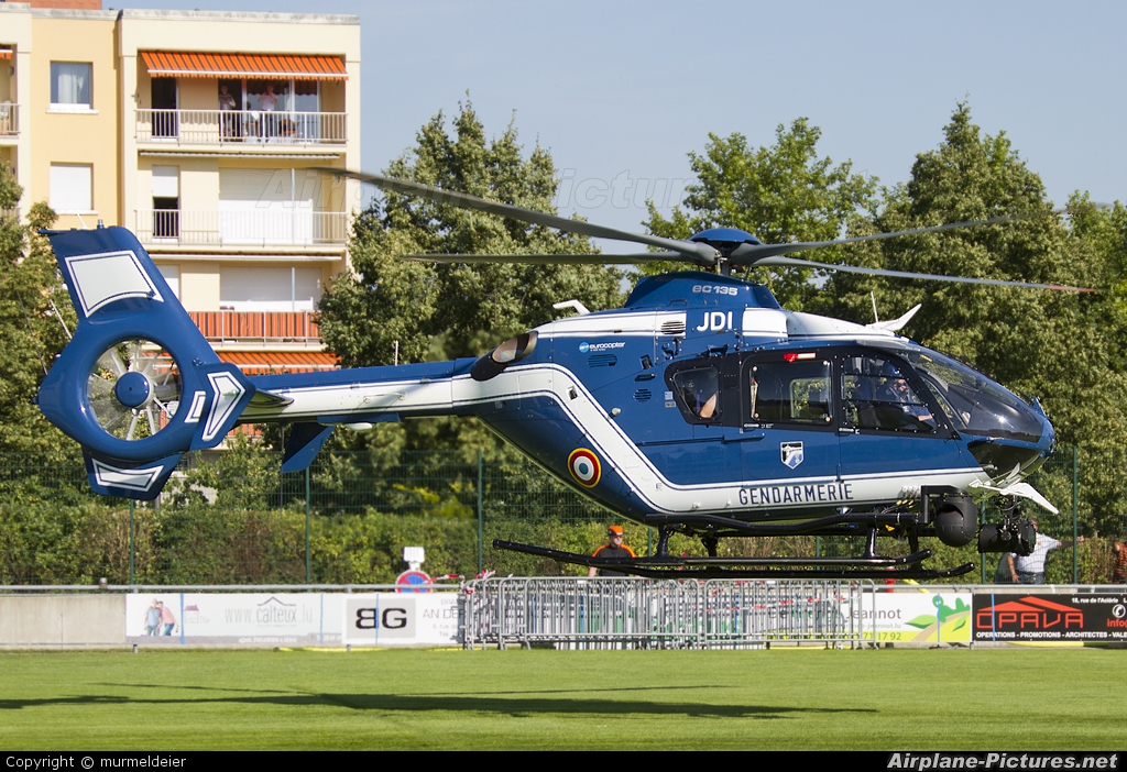 France - Gendarmerie F-MJDI aircraft at Off Airport - Luxembourg