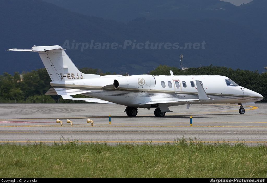Private I-ERJJ aircraft at Bergamo - Orio al Serio