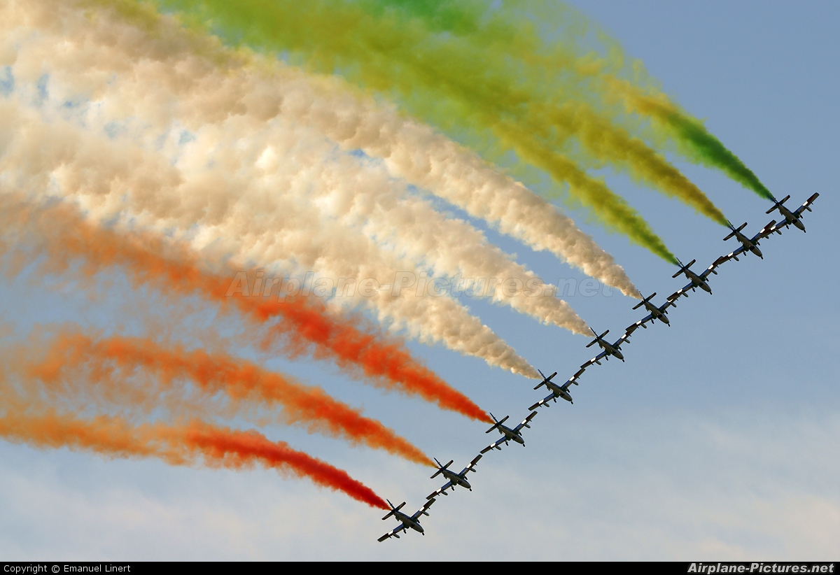 Italy - Air Force "Frecce Tricolori" MM55052 aircraft at Zeltweg
