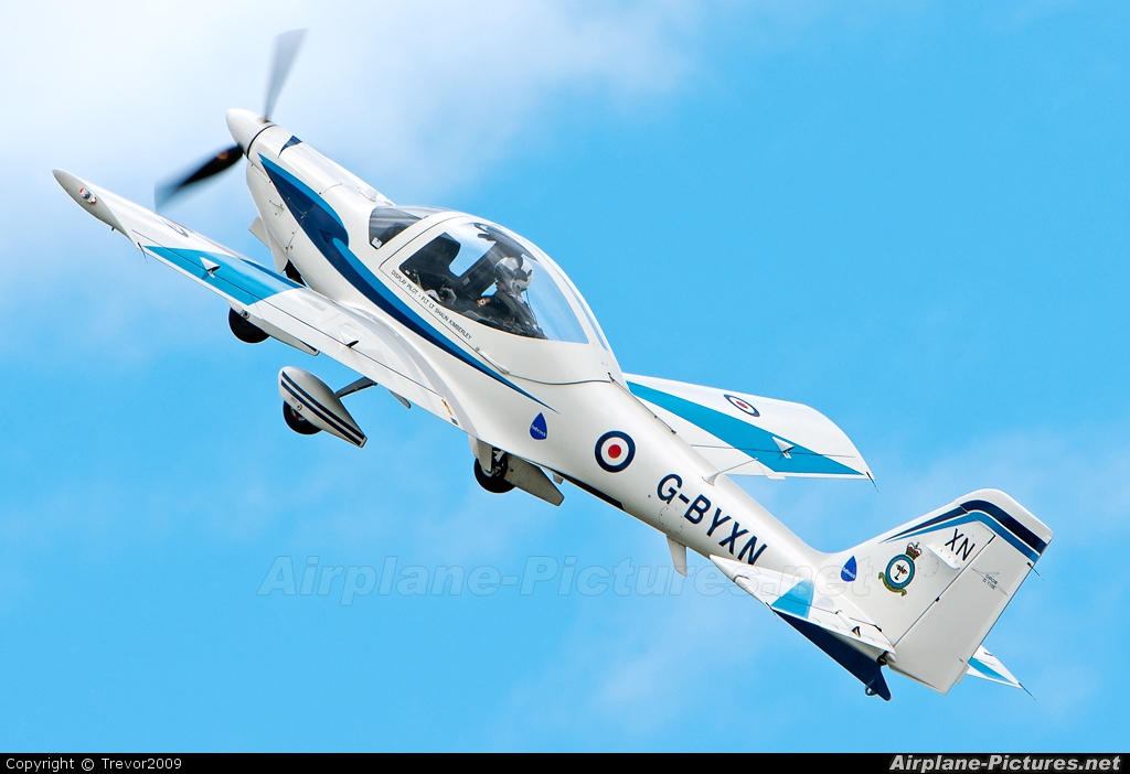 VT Aerospace G-BYXN aircraft at Fairford