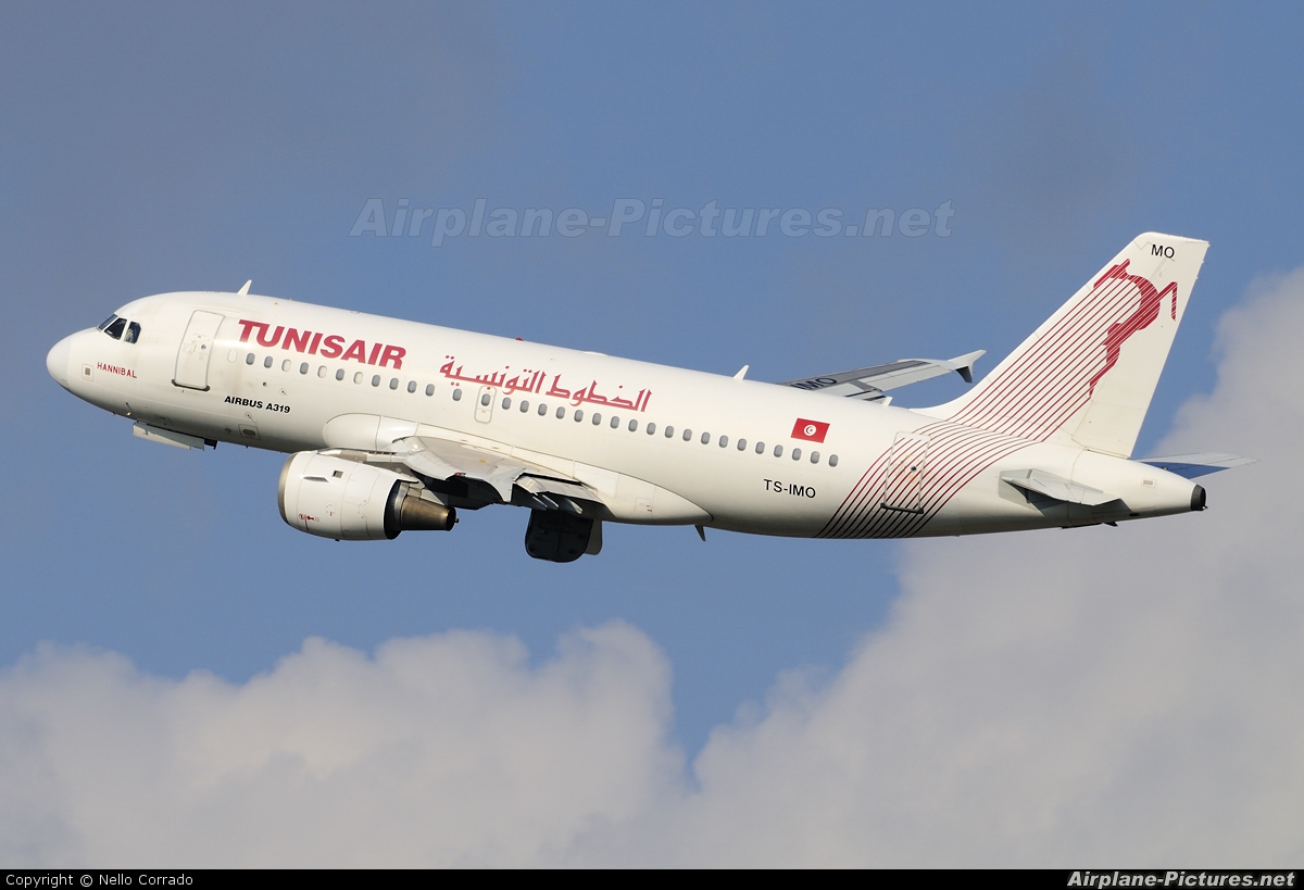 Tunisair TS-IMO aircraft at Milan - Malpensa