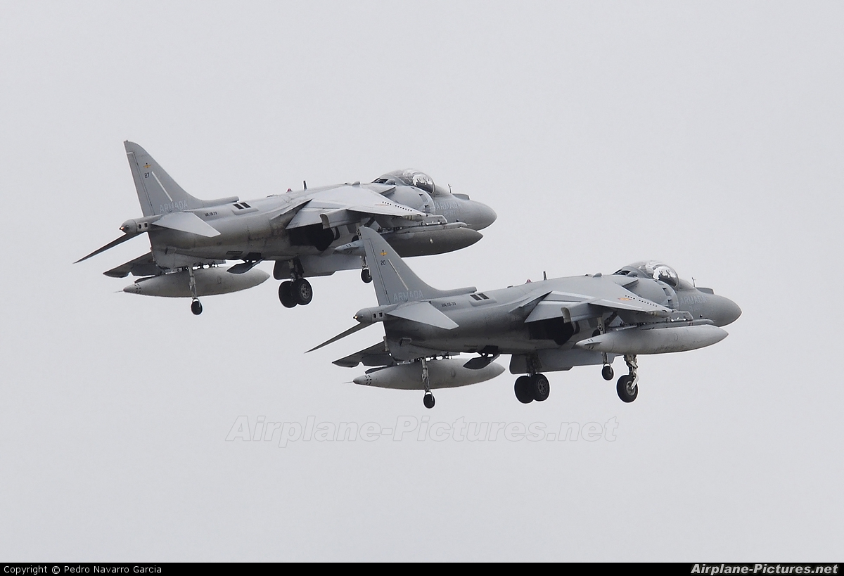 Spain - Navy VA.1B-30 aircraft at Off Airport - Spain