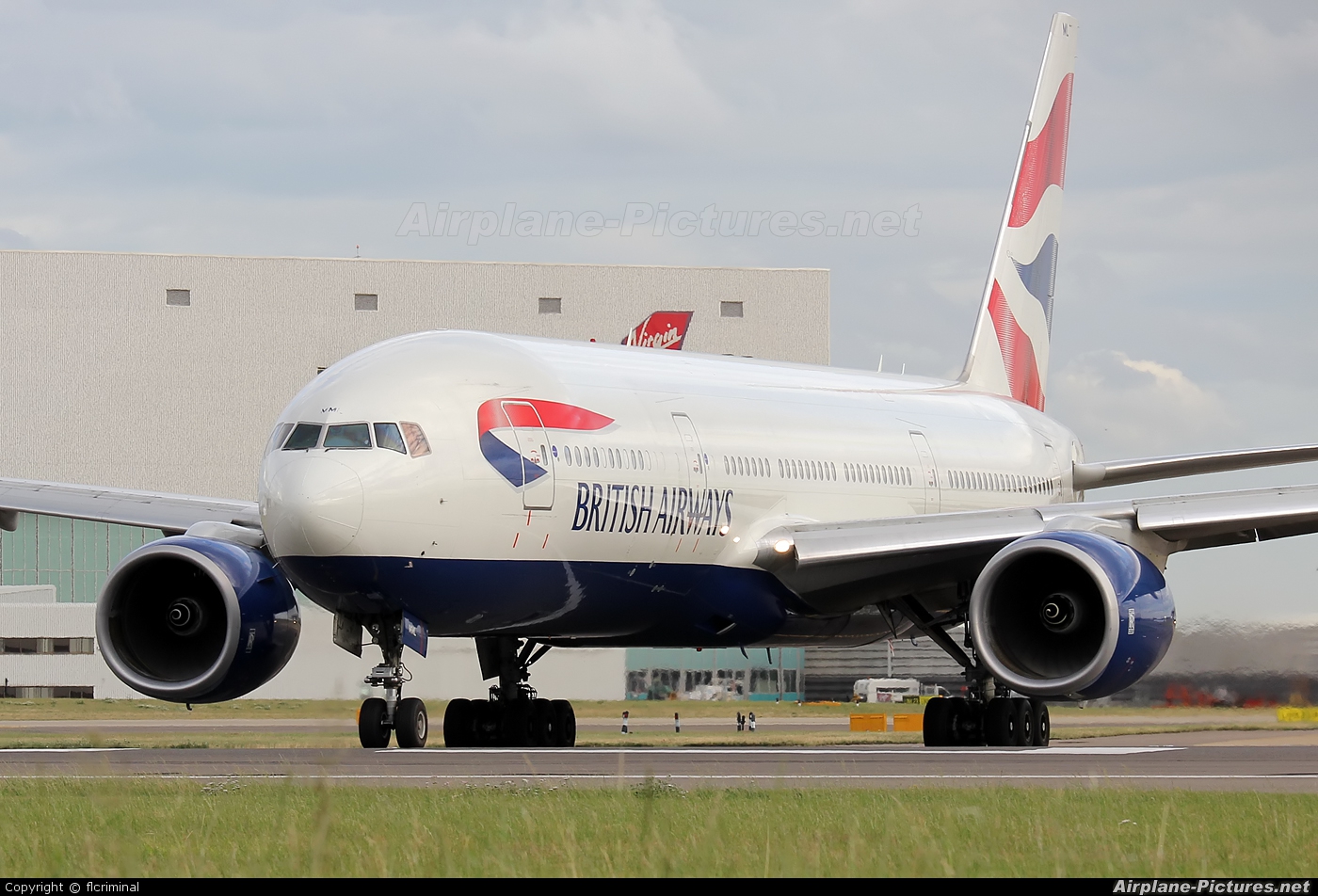 British Airways G-YMML aircraft at London - Heathrow